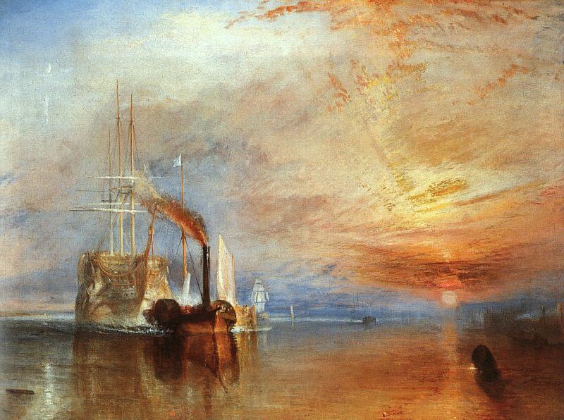 Joseph Mallord William Turner The Fighting Temeraire France oil painting art